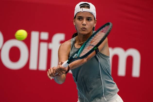 Hong Kong Tennis Open - Day 5 Colombian tennis player Emiliana Arango during a match at the Hong Kong Tennis Open on October 29, 2025 in Hong Kong. (Photo by Vernon Yuen Nexpher Images) Hong Kong