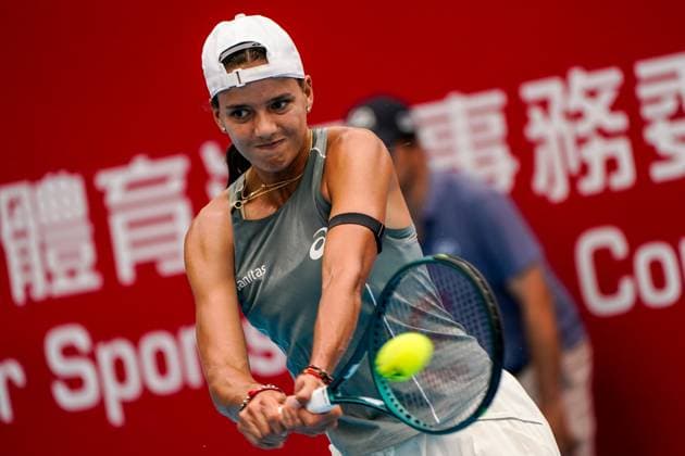 Hong Kong Tennis Open - Day 5 Colombian tennis player Emiliana Arango during a match at the Hong Kong Tennis Open on October 29, 2025 in Hong Kong. (Photo by Vernon Yuen Nexpher Images) Hong Kong
