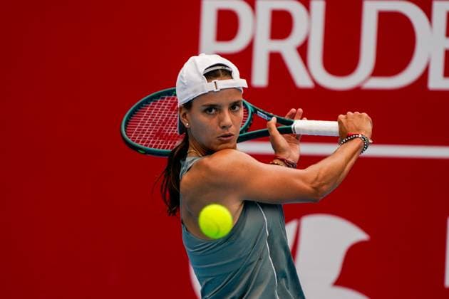 Hong Kong Tennis Open - Day 5 Colombian tennis player Emiliana Arango during a match at the Hong Kong Tennis Open on October 29, 2025 in Hong Kong. (Photo by Vernon Yuen Nexpher Images) Hong Kong