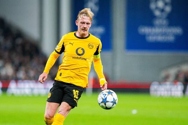 21.10.2025 - Fußball, 2025 2026, Champions League, 3. Spieltag, FC Kopenhagen - Borussia Dortmund: Julian Brandt (Dortmund)