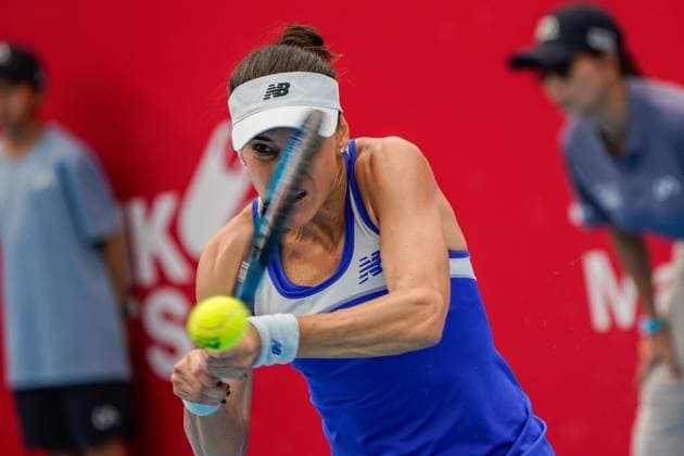 Hong Kong Tennis Open - Day 5 Romanian tennis player Sorana Cirstea during a match at the Hong Kong Tennis Open on October 29, 2025 in Hong Kong. (Photo by Vernon Yuen Nexpher Images) Hong Kong