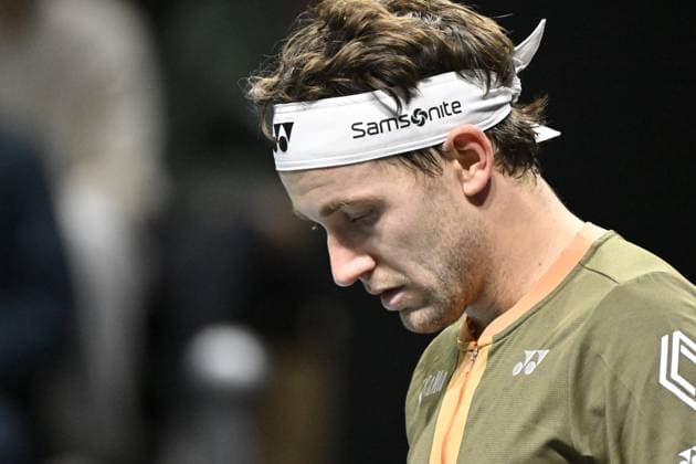 Rolex Paris Masters 2025 - Tennis - ATP, Tennis Herren - Rolex Paris Masters 2025 - Casper Ruud - Norvege ParisFrance  Copyright: xChryslenexCaillaudx xPznewsx