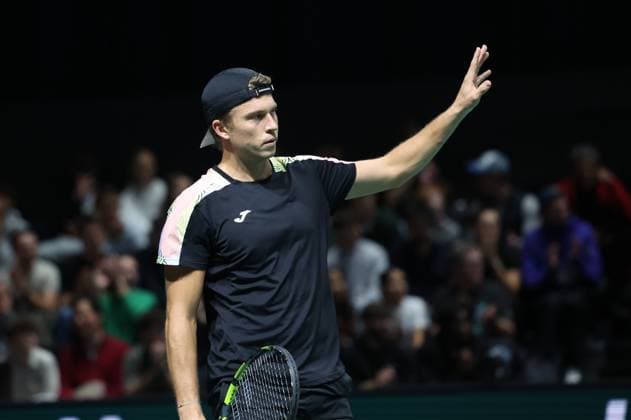 ROLEX PARIS MASTERS TENNIS 2025 Thierry Larret MAXPPP - Nanterre (92) 29 10 2025 Thierry Larret Maxppp. Tennis. Rolex Paris Masters. Paris La Defense, Nanterre (92). Du 25 octobre au 2 novembre 2025. Mercredi 29 octobre 2025. Felix AUBER-ALIASSIME (CAN) vs Alexander MULLER (FRA) Nanterre (92) PARIS LA DEFENSE ARENA ILE DE FRANCE FRANCE  Copyright: xMAXPPPxThierryxLarretx TLR202510291619 TLR202510291619