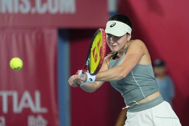 Hong Kong Tennis Open - Day 5 German tennis player Eva Lys during a match at the Hong Kong Tennis Open on October 29, 2025 in Hong Kong (Photo by Ethan Hunter Nexpher Images) Hong Kong