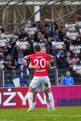 Pilka nozna STS Puchar Polski sezon 2025 2026 kolejka mecz: Hutnik Krakow - Wisla Krakow --- Football STS Polish Cup season 2025 2026 round match: Hutnik Krakow - Wisla Krakow nz. Kacper Duda Fot. Igor Zadecki Arena Akcji NEWSPIX.PL --- newspix.pl POLAND OUT! 