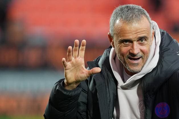 FC Lorient v Paris Saint-Germain - Ligue 1 McDonald s 2025 2026 Luis ENRIQUE (Entraineur PSG) during the Ligue 1 McDonald s match between Lorient and Paris at Stade du Moustoir on October 29, 2025 in Lorient, France. ( Lorient France  Copyright: xFEPx 776348176