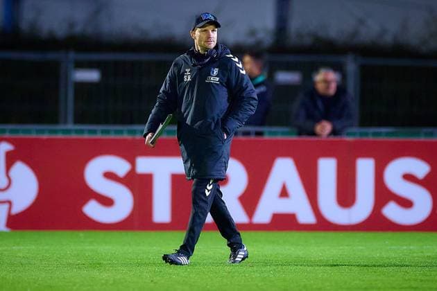 Silvio Bankert (1. FC Magdeburg, Co-Trainer) GER, FV Illertissen 1921 e.V. vs 1. FC Magdeburg, Fussball, Herren DFB Pokal, 2. Runde, Saison 2025 2026, 29.10.2025 GER, FV Illertissen 1921 e.V. vs 1. FC Magdeburg, Fussball, Herren DFB Pokal, 2. Runde, Saison 2025 2026, 29.10.2025 Illertissen Copyright: xEibner-Pressefoto GeraldxOelze-dexStoppanyx EP_ODS