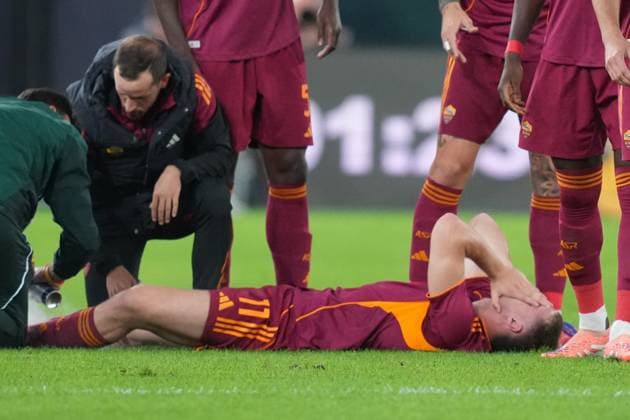 Roma™s Evan Ferguson during the Serie A EniLive soccer match between Roma and Parma at the Rome s Olympic stadium, Italy - Wednesday October 29, 2025 - Soccer ( Photo by Alfredo Falcone LaPresse )  Copyright: xAlfredoxFalcone LaPressex