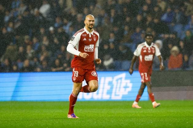 Le Havre Athletic Club v Stade Brestois 29 - Ligue 1 McDonald s 2025 2026 19 Ludovic AJORQUE (sb29) during the Ligue 1 McDonald s match between Le Havre and Brest at Stade Oceane on October 29, 2025 in Paris, France. Paris France  Copyright: xFEPx 776348175