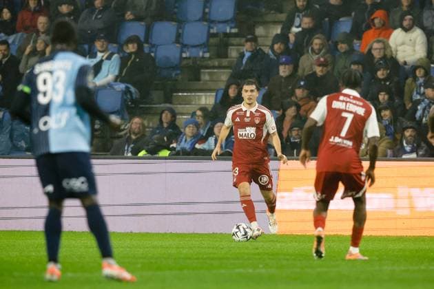 Le Havre Athletic Club v Stade Brestois 29 - Ligue 1 McDonald s 2025 2026 13 Joris CHOTARD (sb29) during the Ligue 1 McDonald s match between Le Havre and Brest at Stade Oceane on October 29, 2025 in Paris, France. Paris France  Copyright: xFEPx 776348175