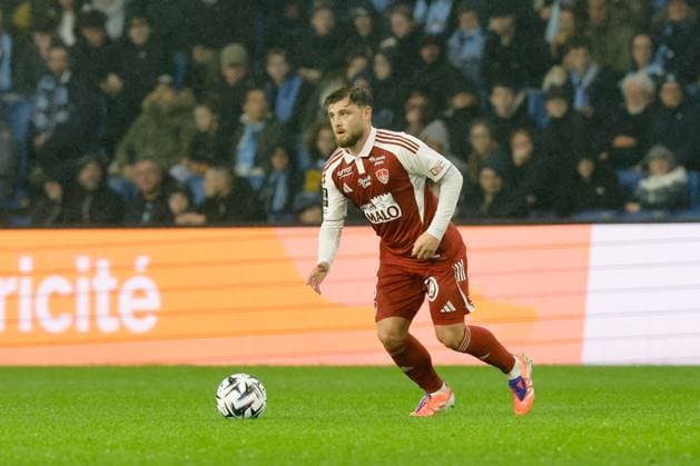 Le Havre Athletic Club v Stade Brestois 29 - Ligue 1 McDonald s 2025 2026 08 Hugo MAGNETTI (sb29) during the Ligue 1 McDonald s match between Le Havre and Brest at Stade Oceane on October 29, 2025 in Paris, France. Paris France  Copyright: xFEPx 776348175