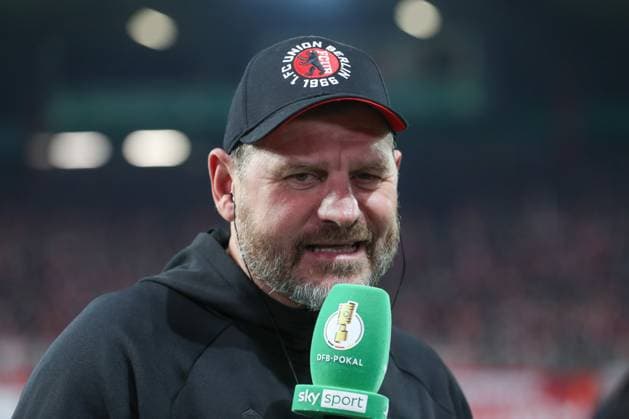 29.10.2025, xtgx, Fussball - DFB Pokal 2.Runde Union Berlin - Arminia Bielefeld emspor, v.l. Steffen Baumgart (Union Berlin, Trainer) (DFL DFB REGULATIONS PROHIBIT ANY USE OF PHOTOGRAPHS as IMAGE SEQUENCES and or QUASI-VIDEO) Berlin