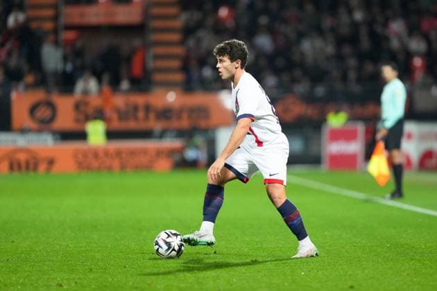 FC Lorient v Paris Saint-Germain - Ligue 1 McDonald s 2025 2026 87 Joao NEVES (psg) during the Ligue 1 McDonald s match between Lorient and Paris at Stade du Moustoir on October 29, 2025 in Lorient, France. ( Lorient France  Copyright: xFEPx 776348176