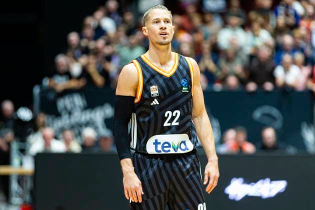 29.10.2025, xomx, Basketball BKT EuroCup 2025 2026, NINERS Chemnitz - ratiopharm ulm v.l. Thomas Klepeisz (Ratiopharm Ulm). Portrait, Portraet, Chemnitz