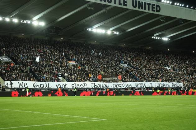 Newcastle United v Tottenham Hotspur EFL Cup 29 10 2025. A minutes silence is held ahead of the EFL Cup match between Newcastle United and Tottenham Hotspur at St. James s Park, Newcastle, England on 29 October 2025. Newcastle St. James s Park Tyne and Wear England Editorial use only DataCo restrictions apply See www.football-dataco.com , Copyright: xRyanxBrownex PSI-23122-0025