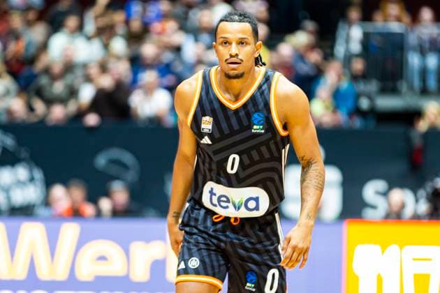 29.10.2025, xomx, Basketball BKT EuroCup 2025 2026, NINERS Chemnitz - ratiopharm ulm v.l. Nelson Weidemann (Ratiopharm Ulm). Portrait, Portraet, Chemnitz