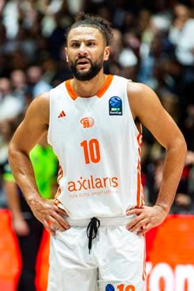 29.10.2025, xomx, Basketball BKT EuroCup 2025 2026, NINERS Chemnitz - ratiopharm ulm v.l. Kaza Keane (Niners Chemnitz). Portrait, Portraet, Chemnitz