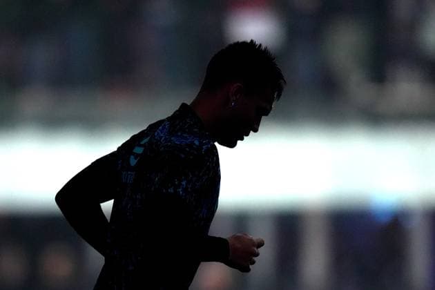 Inter MilanÕs Lautaro Martinez during the Serie A soccer match between Inter and Fiorentina at the San Siro Stadium in Milan , north Italy - Wednesday , October 29 , 2025. - Soccer .  Copyright: xSpada LaPressex