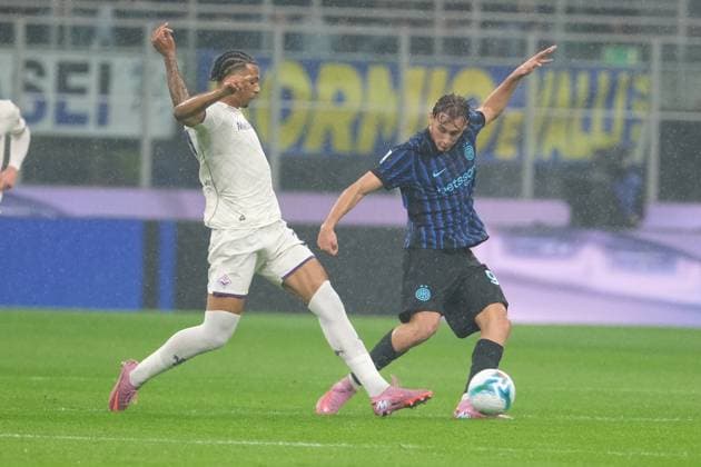 Marcus Thuram of FC Internazionale during the soccer match between FC Internazionale and ACF Fiorentina, MD9 of Serie A Enilive Italian soccer championship 2025 2026 at Giuseppe Meazza Stadium on October 29, 2025, Milan, Italy.  Copyright: xRobertoxTommasini IPAxSportx xipa-agency.netx xx IPA_67242197 IPA_Agency_IPA67242197