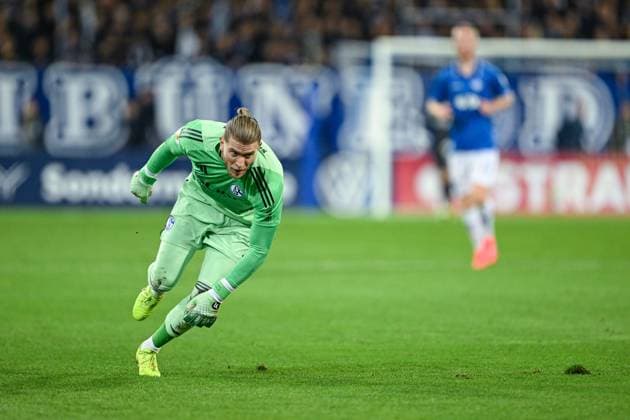29.10.2025, Fussball, DFB-Pokal, 2. Runde, Saison 2025 2026, FC Schalke 04 - SV Darmstadt 98, Torwart Loris Karius (FC Schalke 04) xRHR-FOTO YYx Copyright: KROEGER RHR-FOTOx RHR-FOTO YY