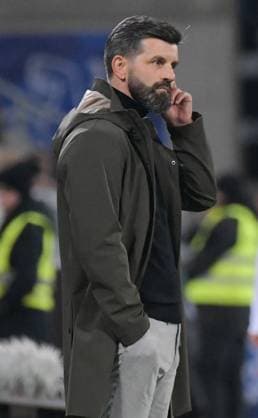 29.10.2025, xblx, Fussball DFB Pokal 2.Runde, SV Darmstadt 98 - FC Schalke 04 v.l. Trainer MIRON MUSLIC (FC Schalke 04) (DFL DFB REGULATIONS PROHIBIT ANY USE OF PHOTOGRAPHS as IMAGE SEQUENCES and or QUASI-VIDEO) Darmstadt