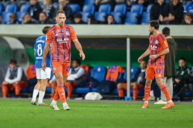 29.10.2025, Fussball, DFB-Pokal, 2. Runde, Saison 2025 2026, FC Schalke 04 - SV Darmstadt 98, Nikola Katic (FC Schalke 04) xRHR-FOTO YYx Copyright: KROEGER RHR-FOTOx RHR-FOTO YY