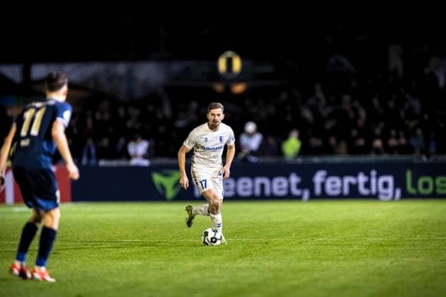 29.10.2025, Fussball, Saison 2025 2026, DFB-Pokal, Vöhlinstadion Illertissen, 2. Runde, FV Illertissen - 1. FC Magdeburg, Freisteller Einzelbild 17 Alexander Nollenberger (1. FC Magdeburg) Illertissen Vöhlinstadion Bayern Deutschland xRHR-FOTO LFx Copyright: RHR-FOTOx RHR-FOTO LF
