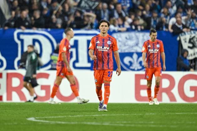 29.10.2025, Fussball, DFB-Pokal, 2. Runde, Saison 2025 2026, FC Schalke 04 - SV Darmstadt 98, Soufiane El-Faouzi (FC Schalke 04) xRHR-FOTO YYx Copyright: KROEGER RHR-FOTOx RHR-FOTO YY