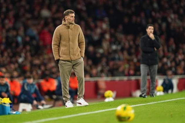 Arsenal v Brighton & Hove Albion, Carabao Cup Fabian Hurzeler, Manager of Brighton & Hove Albion during the Arsenal v Brighton & Hove Albion Carabao Cup Round of 16 match at the Emirates Stadium, London, England on 29 October 2025 Credit: Dylan Hepworth Every Second Media Editorial use only. All images are copyright Every Second Media Limited. No images may be reproduced without prior permission. All rights reserved. Premier League and Football League images are subject to licensing agreements with Football DataCo Limited. see https: www.football-dataco.com Copyright: xIMAGO EveryxSecondxMediax ESM-1646-0034 DylanxHepworthx xEveryxSecondxMediax