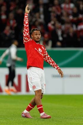 Armindo Sieb (FSV Mainz 05), FSV Mainz 05 vs VFB Stuttgart, Fussball, DFB Pokal, 2. Runde, Saison 2025 2026, 29.10.2025 DFB regulations prohibit any use of photographs as image sequences and or quasi-video. FSV Mainz 05 vs VFB Stuttgart, Fussball, DFB Pokal, 2. Runde, Saison 2025 2026, 29.10.2025 Copyright: xEibner-Pressefoto AlexanderxNeisx EP_ANS