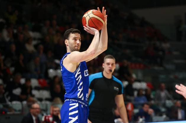 Kresimir Radovcic (KK CIbona) during UNA Hotels Reggio Emilia vs KK Cibona, Basketball FIBA Europe Cup match in Reggio Emilia, Italy, October 29 2025  Copyright: xAlessandroxCatellani IPAxSportx xipa-agency.netx xx IPA_67247516 IPA_Agency_IPA67247516