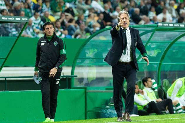 April 8, 2017, Lisbon, Lisbon, Portugal: Sporting head coach from Portugal JORGE JESUS in action during the game for Liga NOS between Sporting and Boavsita at Estadio Jose de Alvalade Lisbon Portugal - ZUMAs359 20170408_zsp_s359_028 Copyright: xAlexandrexdexSousax