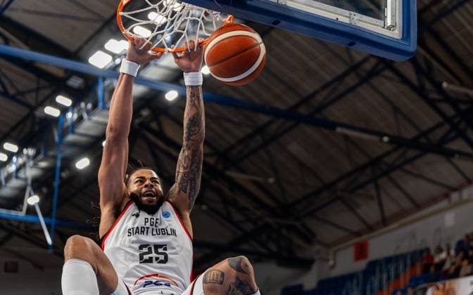 LUBLIN 29.10.2025 KOSZYKOWKA FIBA EUROPE CUP 2025 PGE START LUBLIN - UCAM MURCIA CB BASKETBALL FIBA EUROPE CUP 2025 IN LUBLIN PGE START LUBLIN VS. UCAM MURCIA CB N Z ¨ FOT. MATEUSZ MICHALEWSKI NEWSPIX.PL --- newspix.pl POLAND OUT! 