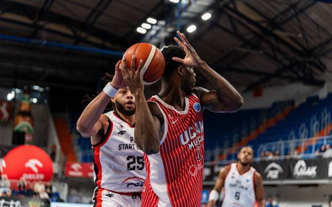 LUBLIN 29.10.2025 KOSZYKOWKA FIBA EUROPE CUP 2025 PGE START LUBLIN - UCAM MURCIA CB BASKETBALL FIBA EUROPE CUP 2025 IN LUBLIN PGE START LUBLIN VS. UCAM MURCIA CB N Z BRYAN GRIFFIN¨ FOT. MATEUSZ MICHALEWSKI NEWSPIX.PL --- newspix.pl POLAND OUT! 