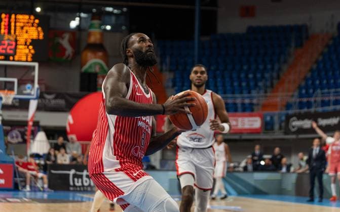 LUBLIN 29.10.2025 KOSZYKOWKA FIBA EUROPE CUP 2025 PGE START LUBLIN - UCAM MURCIA CB BASKETBALL FIBA EUROPE CUP 2025 IN LUBLIN PGE START LUBLIN VS. UCAM MURCIA CB N Z HOWARD SANT-ROOS¨ FOT. MATEUSZ MICHALEWSKI NEWSPIX.PL --- newspix.pl POLAND OUT! 