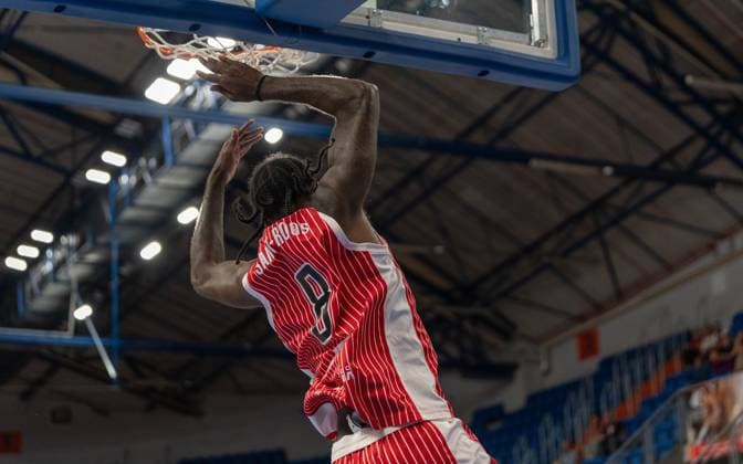 LUBLIN 29.10.2025 KOSZYKOWKA FIBA EUROPE CUP 2025 PGE START LUBLIN - UCAM MURCIA CB BASKETBALL FIBA EUROPE CUP 2025 IN LUBLIN PGE START LUBLIN VS. UCAM MURCIA CB N Z HOWARD SANT-ROOS¨ FOT. MATEUSZ MICHALEWSKI NEWSPIX.PL --- newspix.pl POLAND OUT! 