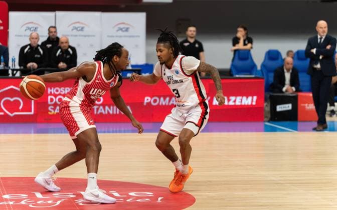 LUBLIN 29.10.2025 KOSZYKOWKA FIBA EUROPE CUP 2025 PGE START LUBLIN - UCAM MURCIA CB BASKETBALL FIBA EUROPE CUP 2025 IN LUBLIN PGE START LUBLIN VS. UCAM MURCIA CB N Z ELIJAH HAWKINS¨ FOT. MATEUSZ MICHALEWSKI NEWSPIX.PL --- newspix.pl POLAND OUT! 