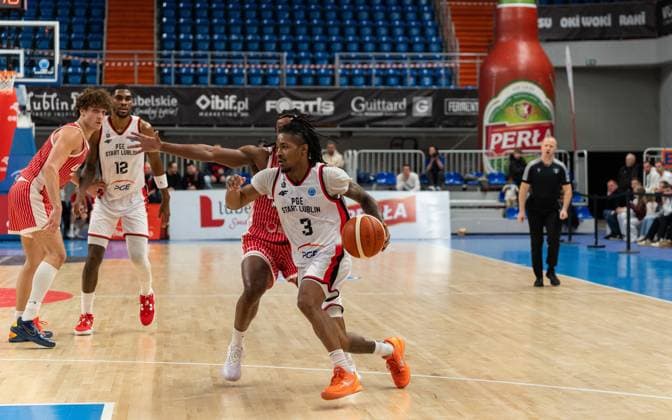 LUBLIN 29.10.2025 KOSZYKOWKA FIBA EUROPE CUP 2025 PGE START LUBLIN - UCAM MURCIA CB BASKETBALL FIBA EUROPE CUP 2025 IN LUBLIN PGE START LUBLIN VS. UCAM MURCIA CB N Z ELIJAH HAWKINS¨ FOT. MATEUSZ MICHALEWSKI NEWSPIX.PL --- newspix.pl POLAND OUT! 
