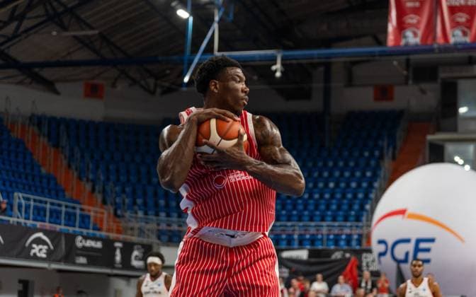 LUBLIN 29.10.2025 KOSZYKOWKA FIBA EUROPE CUP 2025 PGE START LUBLIN - UCAM MURCIA CB BASKETBALL FIBA EUROPE CUP 2025 IN LUBLIN PGE START LUBLIN VS. UCAM MURCIA CB N Z ¨ FOT. MATEUSZ MICHALEWSKI NEWSPIX.PL --- newspix.pl POLAND OUT! 