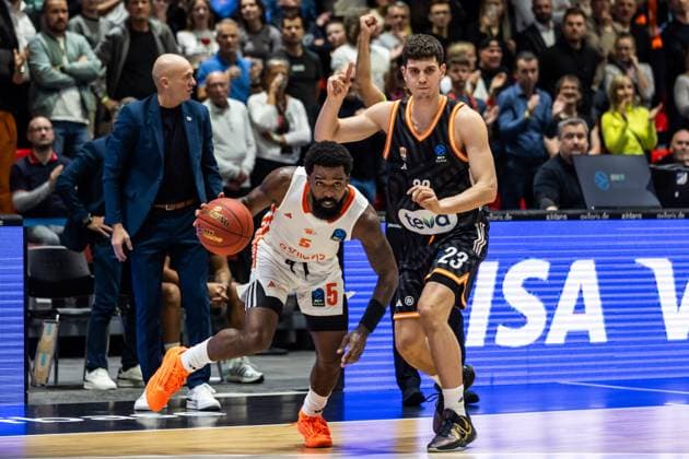 GER, BKT EuroCup, Saison 2025 2026, Niners Chemnitz - Ratiopharm Ulm. 29.10.2025, Messe, Chemnitz, GER, BKT EuroCup, Saison 2025 2026, Niners Chemnitz - Ratiopharm Ulm. Corey Davis Jr. (Niners Chemnitz, 5) Foto Alexander Trienitz Chemnitz Messe Sachsen Deutschland