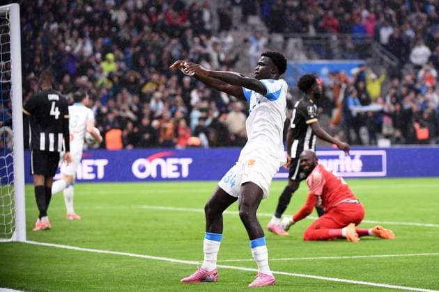 Olympique de Marseille v Angers SCO - Ligue 1 McDonald s 2025 2026 34 Robinio VAZ (om) during the Ligue 1 McDonald s match between Marseille and Angers at Stade Velodrome on October 29, 2025 in Marseille, France. Marseille France  Copyright: xFEPx 776348182