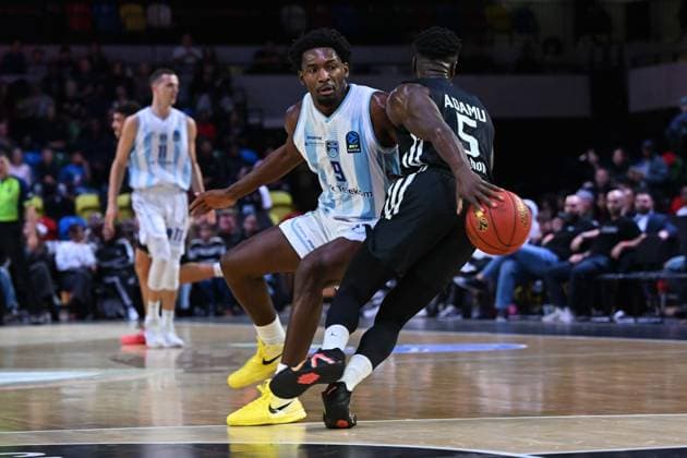 London Lions v Turk Telekom Ankara - EuroCup LONDON, UNITED KINGDOM - OCTOBER 29: Jaleen Smith of Turk Telekom Ankara competes during the fifth week of the Basketball BKT EuroCup between Turk Telekom and London Lions at Copper Box Arena in London, UK on October 29, 2025. Rasid Necati Aslim Anadolu London United Kingdom. Editorial use only. Please get in touch for any other usage.  Copyright: x2025xAnadoluxRasidxNecatixAslimx