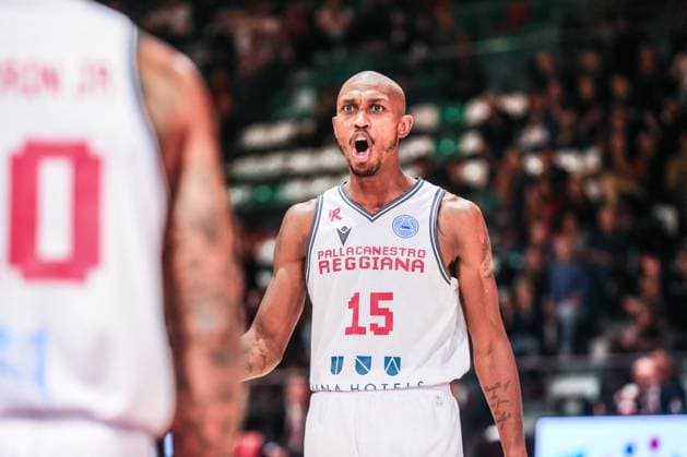 BASKET - Basket FIBA Europe Cup - UNA Hotels Reggio Emilia vs KK Cibona Jamar Smith (Unahotels Reggio Emilia) during UNA Hotels Reggio Emilia vs KK Cibona, Basketball FIBA Europe Cup match in Reggio Emilia, Italy, October 29 2025 Reggio Emilia Italy  Copyright: xIPAxSport ABACAx