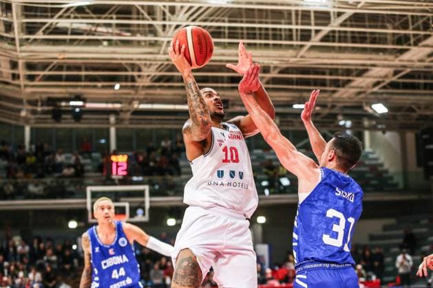 BASKET - Basket FIBA Europe Cup - UNA Hotels Reggio Emilia vs KK Cibona Troy Caupain (Unahotels Reggio Emilia) during UNA Hotels Reggio Emilia vs KK Cibona, Basketball FIBA Europe Cup match in Reggio Emilia, Italy, October 29 2025 Reggio Emilia Italy  Copyright: xIPAxSport ABACAx