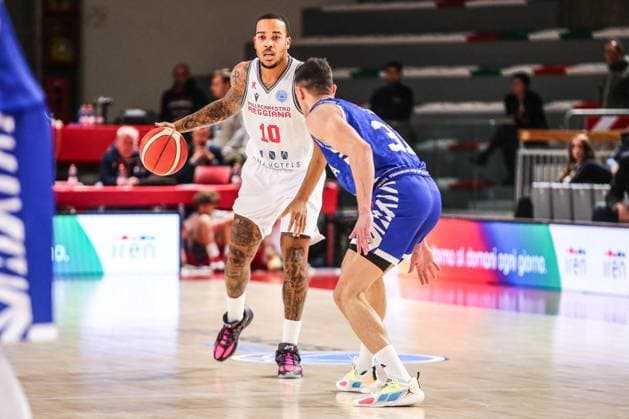 BASKET - Basket FIBA Europe Cup - UNA Hotels Reggio Emilia vs KK Cibona Troy Caupain (Unahotels Reggio Emilia) during UNA Hotels Reggio Emilia vs KK Cibona, Basketball FIBA Europe Cup match in Reggio Emilia, Italy, October 29 2025 Reggio Emilia Italy  Copyright: xIPAxSport ABACAx