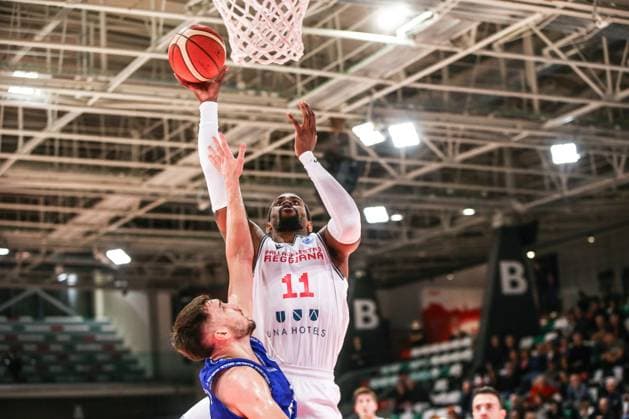 BASKET - Basket FIBA Europe Cup - UNA Hotels Reggio Emilia vs KK Cibona Bryson Williams (Unahotels Reggio Emilia) during UNA Hotels Reggio Emilia vs KK Cibona, Basketball FIBA Europe Cup match in Reggio Emilia, Italy, October 29 2025 Reggio Emilia Italy  Copyright: xIPAxSport ABACAx