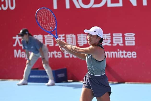 Shuai Zhang In WTA250 Chinese tennis player Shuai Zhang during a match at the Hong Kong Tennis Open on October 30, 2025 in Hong Kong. (Photo by Kobe Li Nexpher Images) Hong Kong