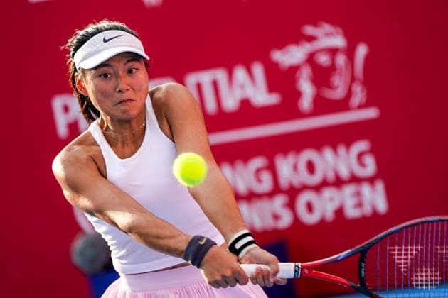 Hong Kong Tennis Open - Day 6 Chinese tennis player Wang Yafan during a match at the Hong Kong Tennis Open on October 30, 2025 in Hong Kong. (Photo by Vernon Yuen Nexpher Images) Hong Kong