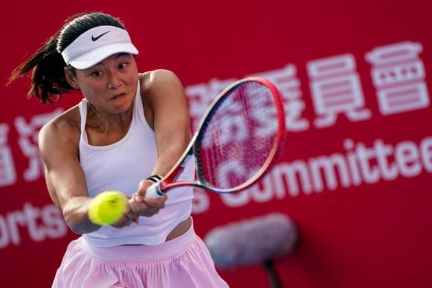 Hong Kong Tennis Open - Day 6 Chinese tennis player Wang Yafan during a match at the Hong Kong Tennis Open on October 30, 2025 in Hong Kong. (Photo by Vernon Yuen Nexpher Images) Hong Kong