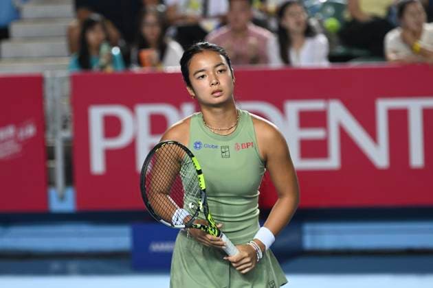 Hong Kong Tennis Open - Day 6 Filipino tennis player Alexandra Eala during a match at the Hong Kong Tennis Open on October 30, 2025 in Hong Kong. (Photo by Kobe Li Nexpher Images) Hong Kong